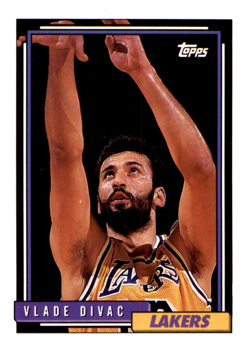 Topps 1992-93 Topps #32 Vlade Divac