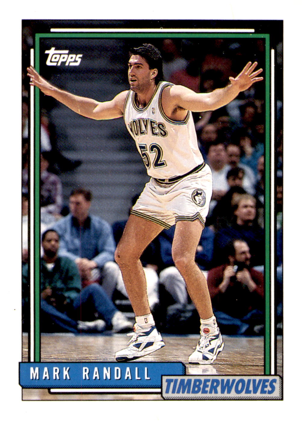 Topps 1992-93 Topps #28 Mark Randall