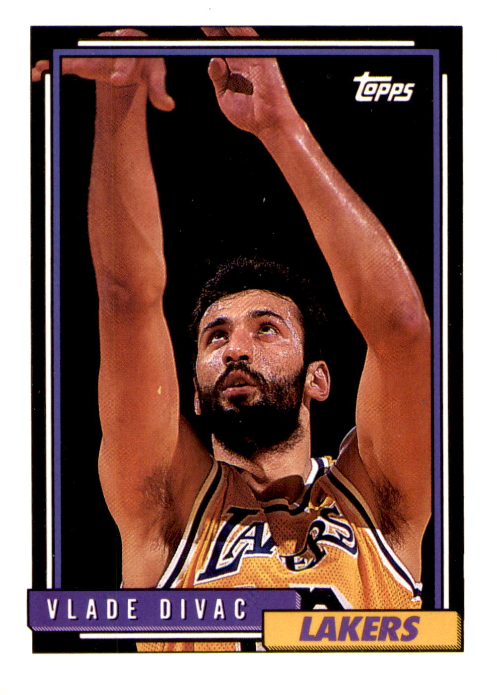Topps 1992-93 Topps #32 Vlade Divac