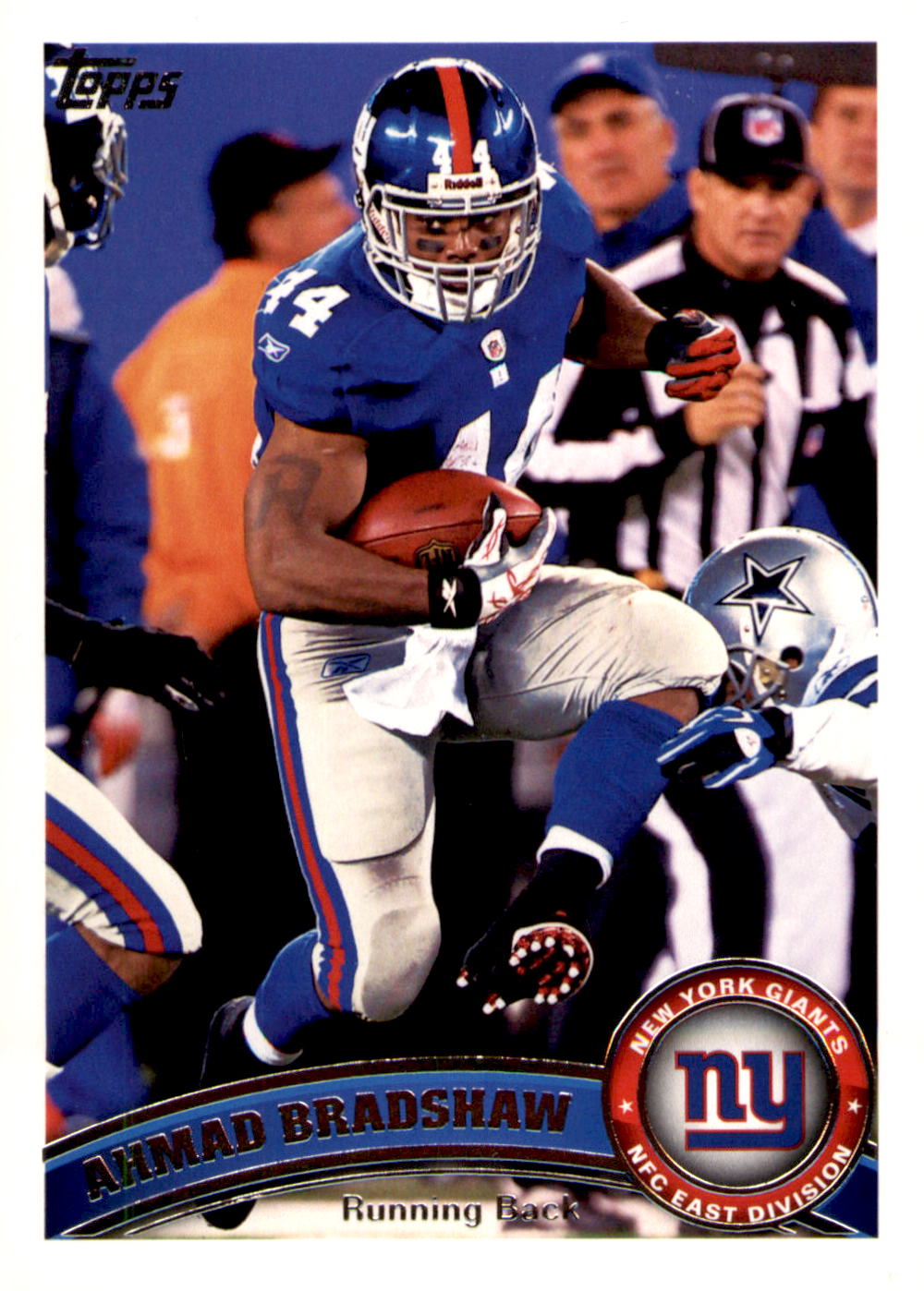 2011 Topps #177 Ahmad Bradshaw