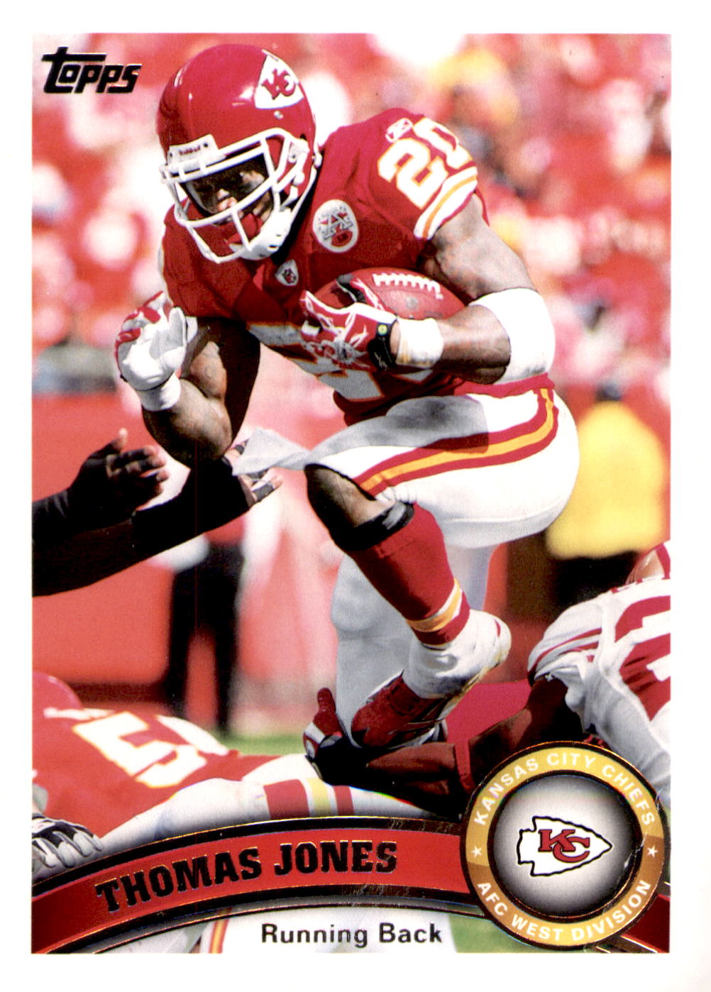 2011 Topps #174 Thomas Jones
