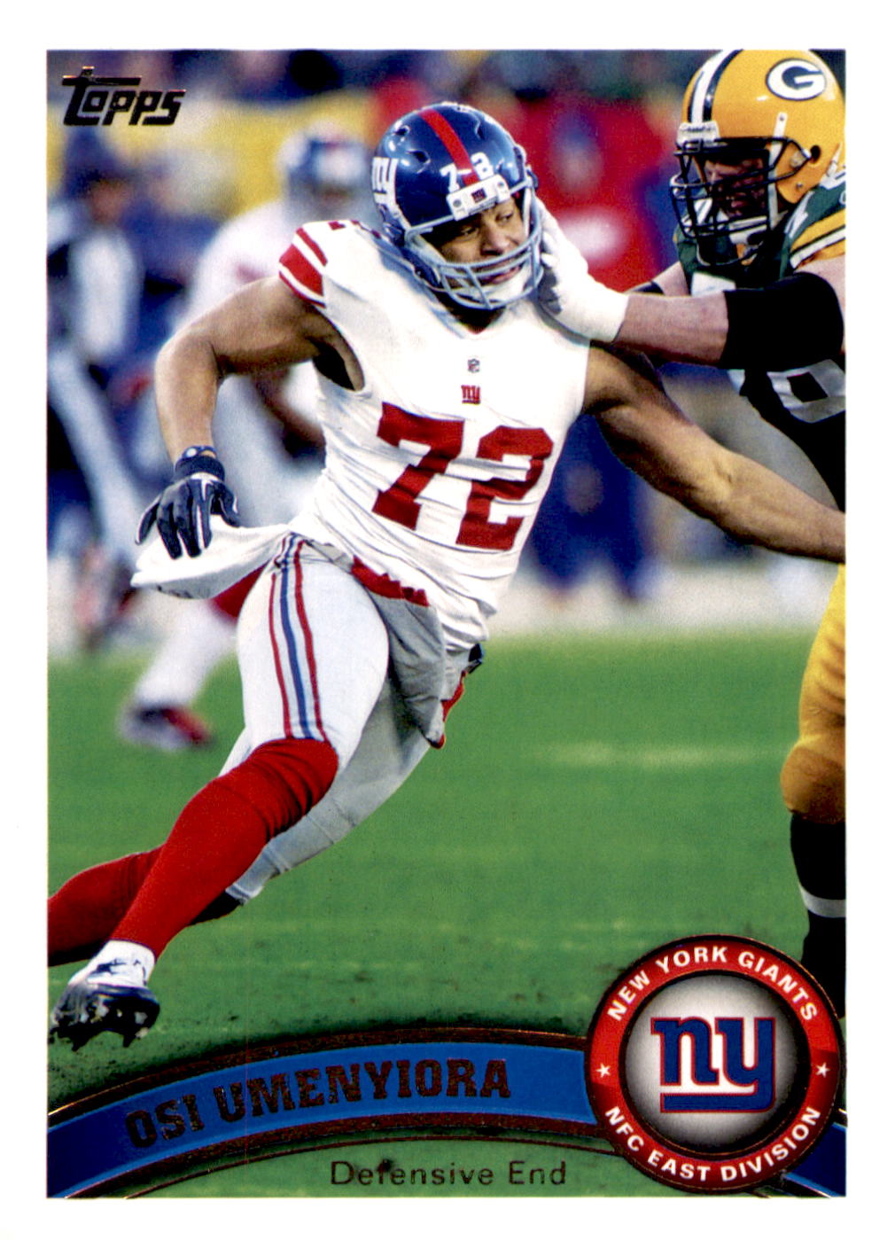 2011 Topps #176 Osi Umenyiora