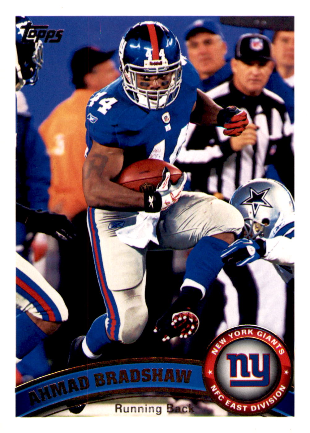 2011 Topps #177 Ahmad Bradshaw
