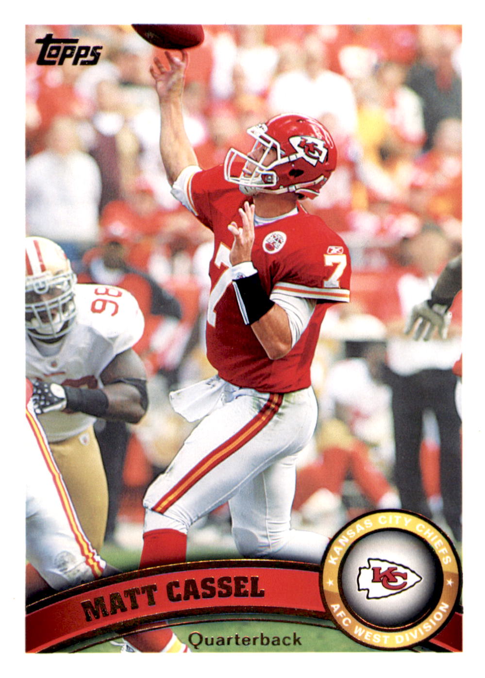2011 Topps #318 Matt Cassel