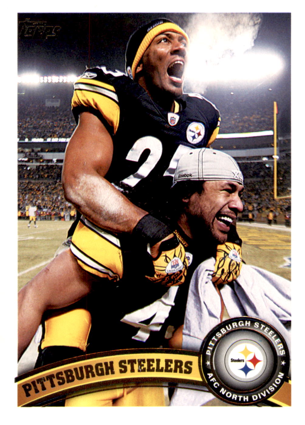 2011 Topps #216 Pittsburgh Steelers