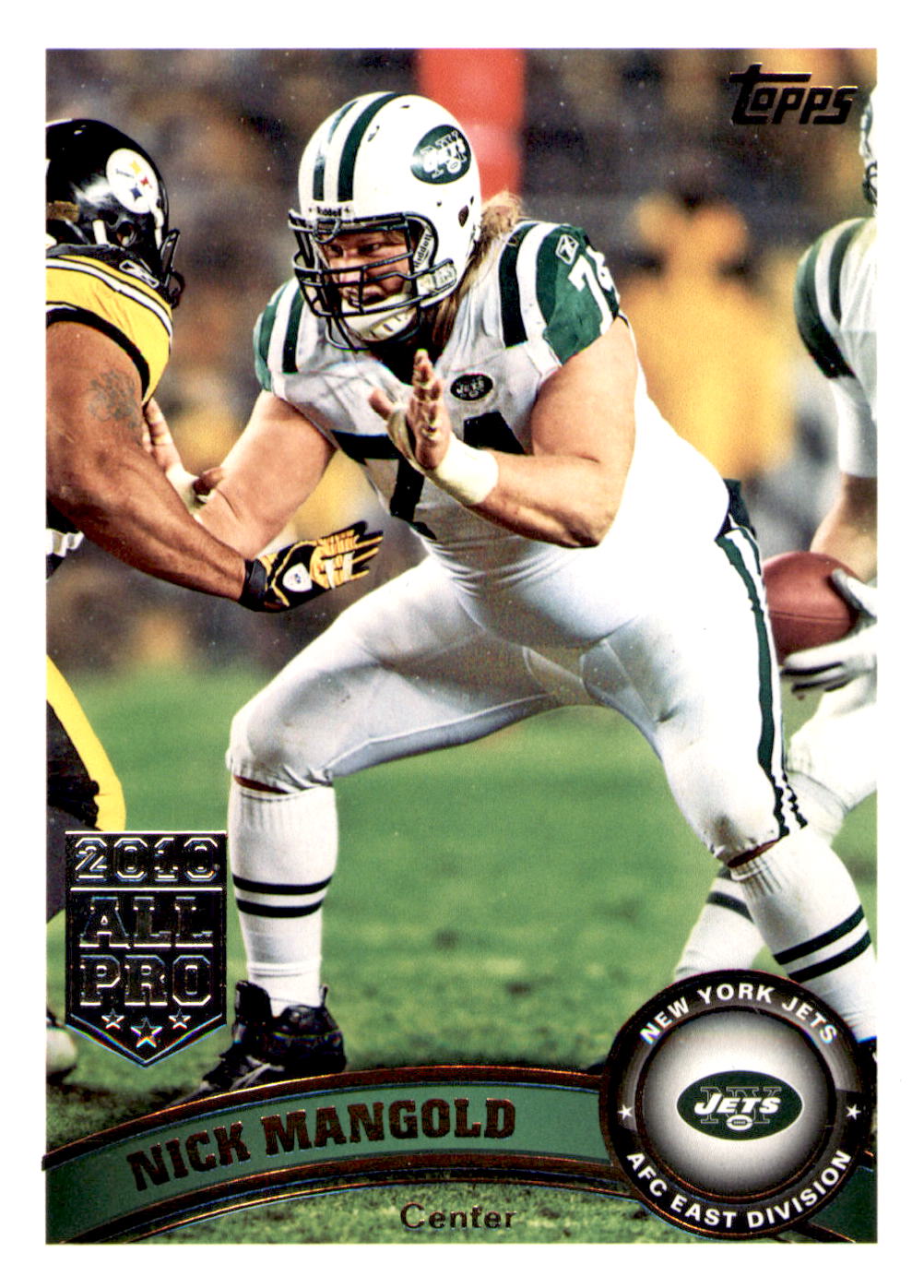 2011 Topps #329 Nick Mangold