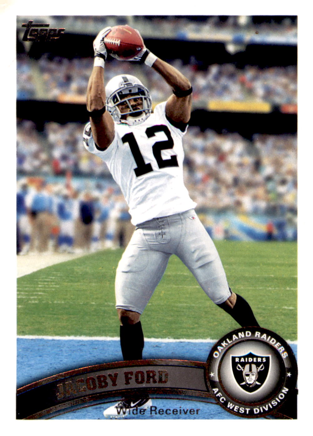 2011 Topps #312 Jacoby Ford