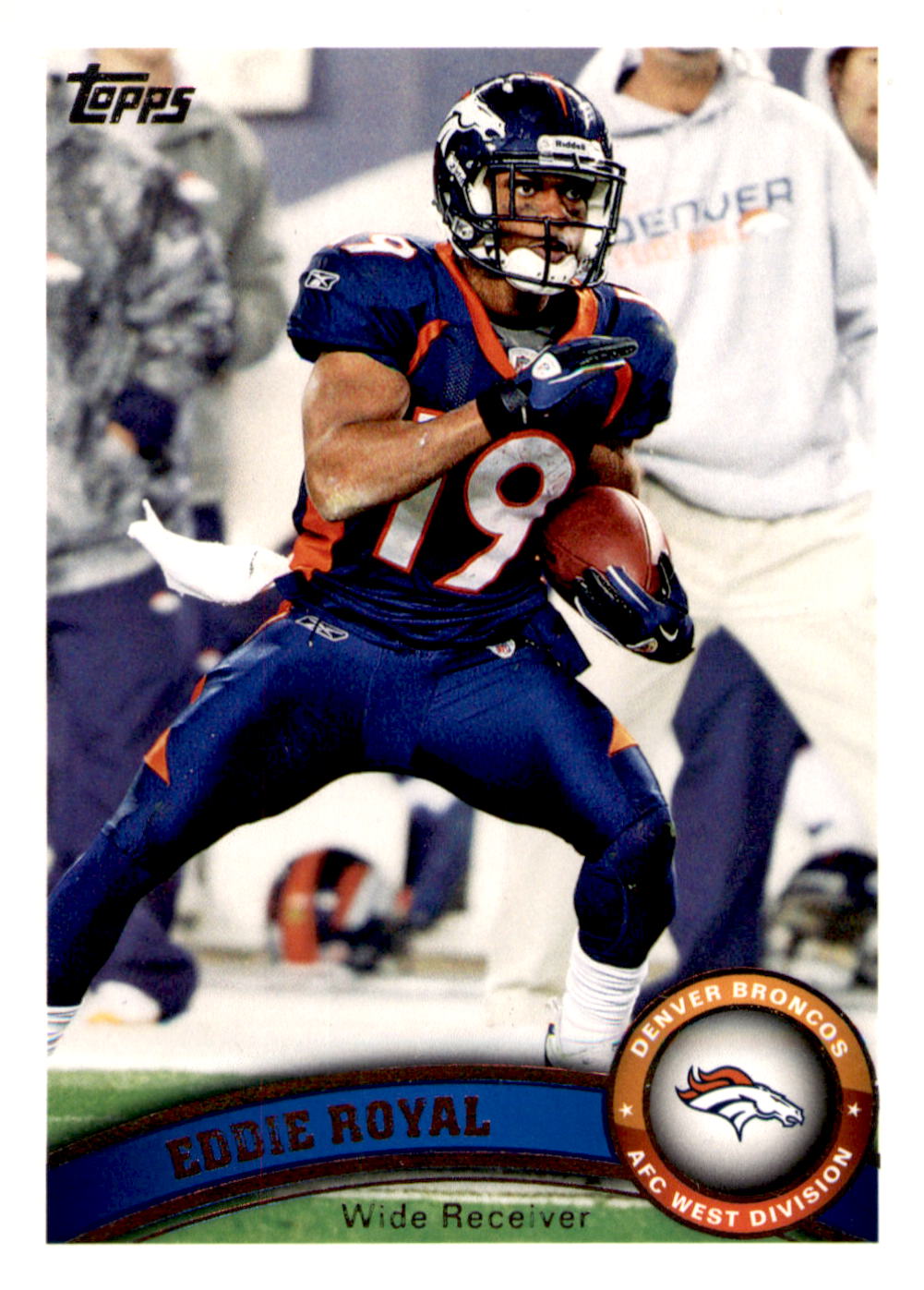 2011 Topps #304 Eddie Royal