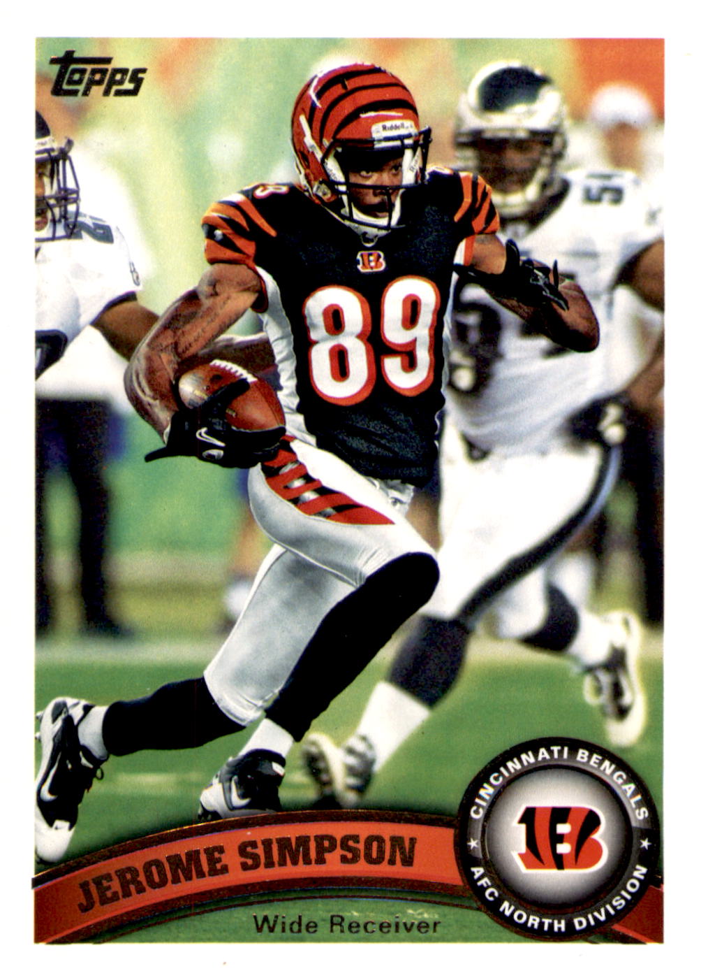2011 Topps #328 Jerome Simpson