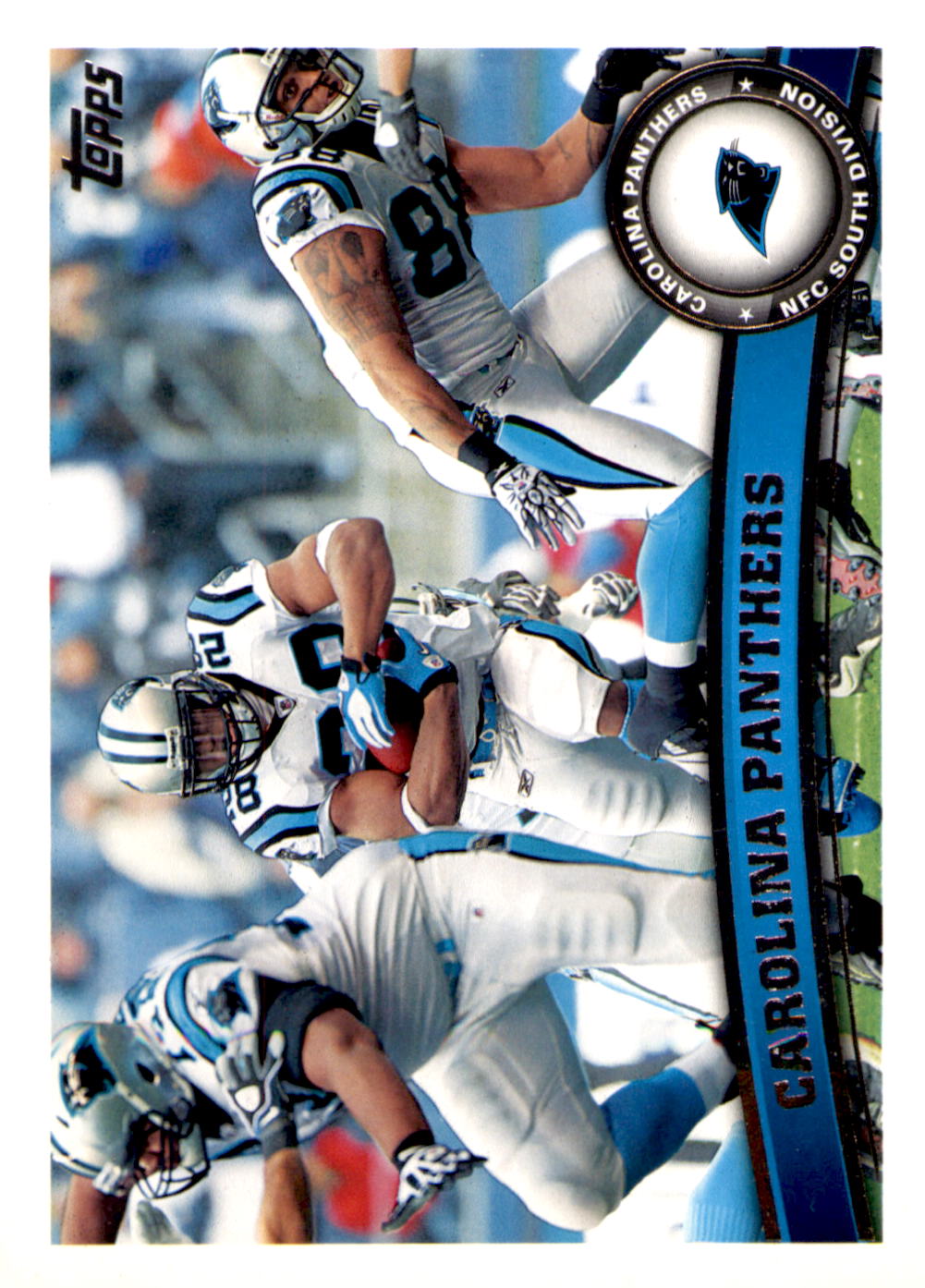 2011 Topps #199 Carolina Panthers