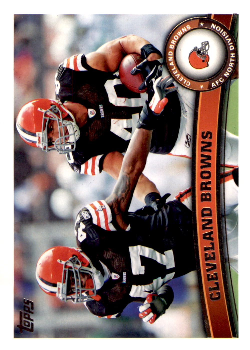 2011 Topps #327 Cleveland Browns