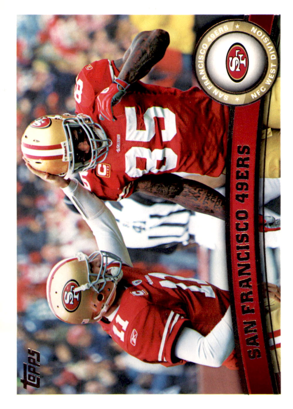 2011 Topps #288 San Francisco 49ers