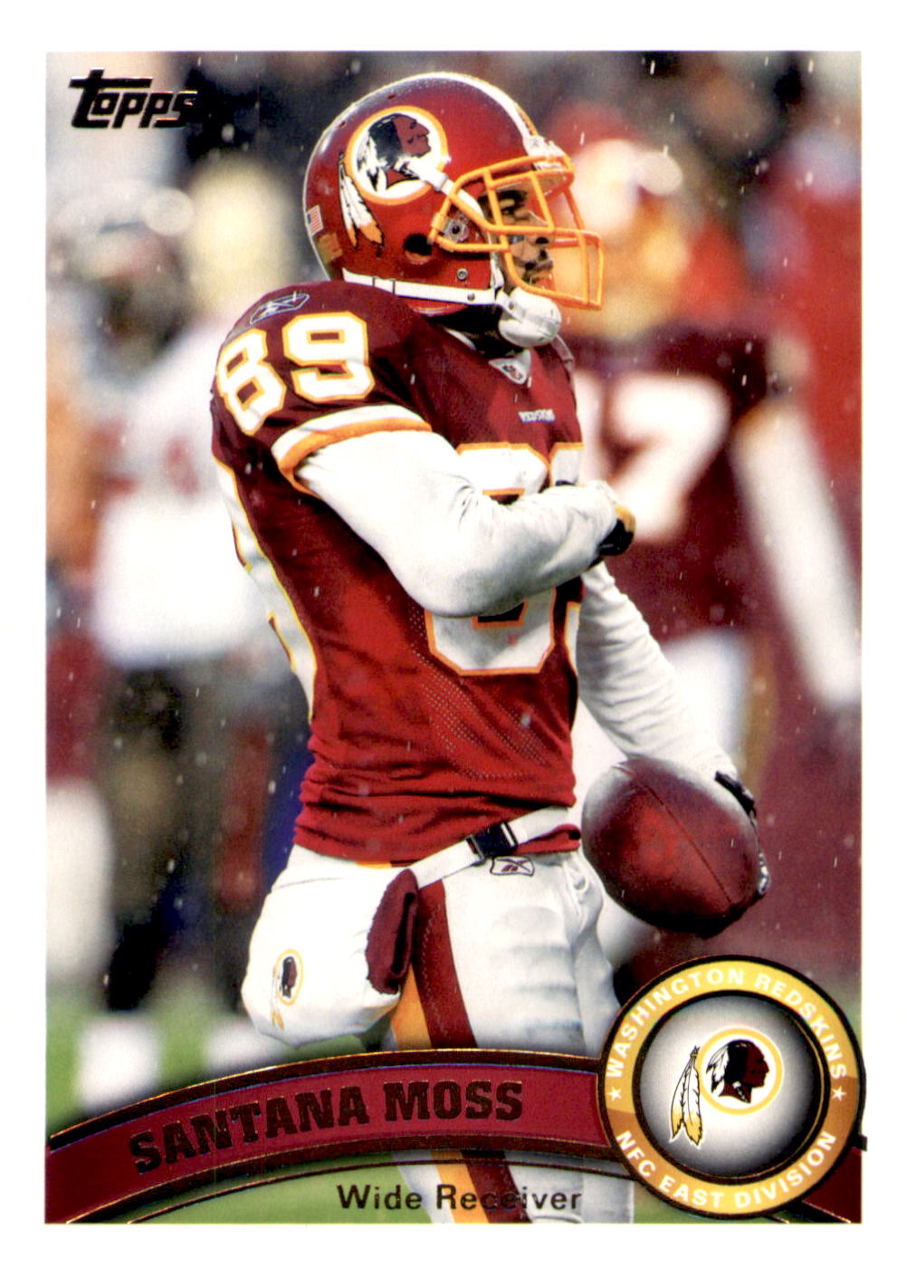 2011 Topps #287 Santana Moss