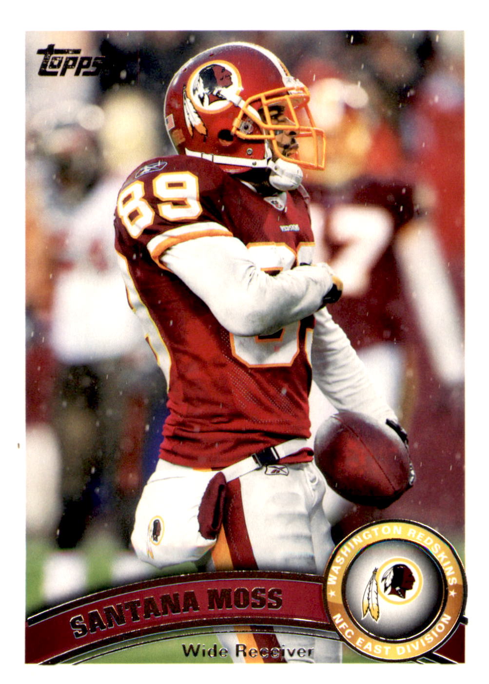 2011 Topps #287 Santana Moss