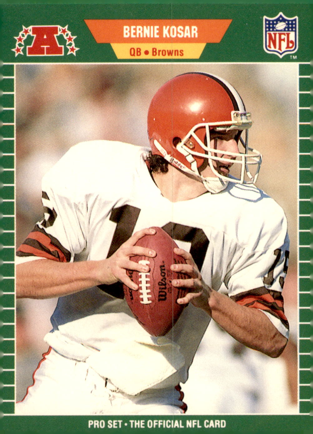 1989 Pro Set #77 Bernie Kosar