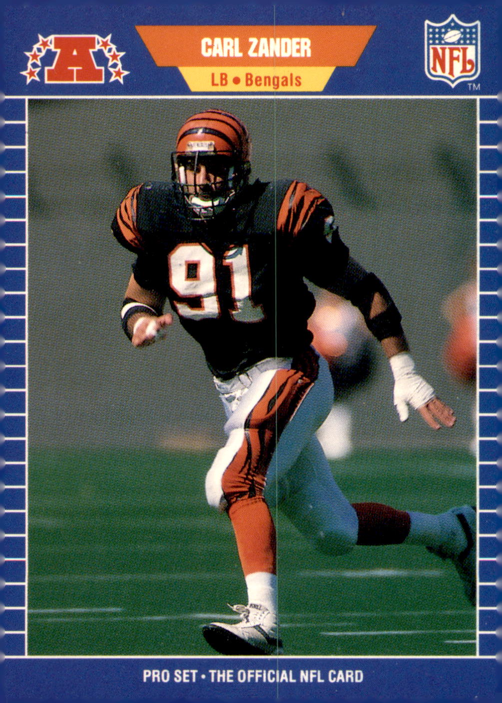 1989 Pro Set #71 Carl Zander