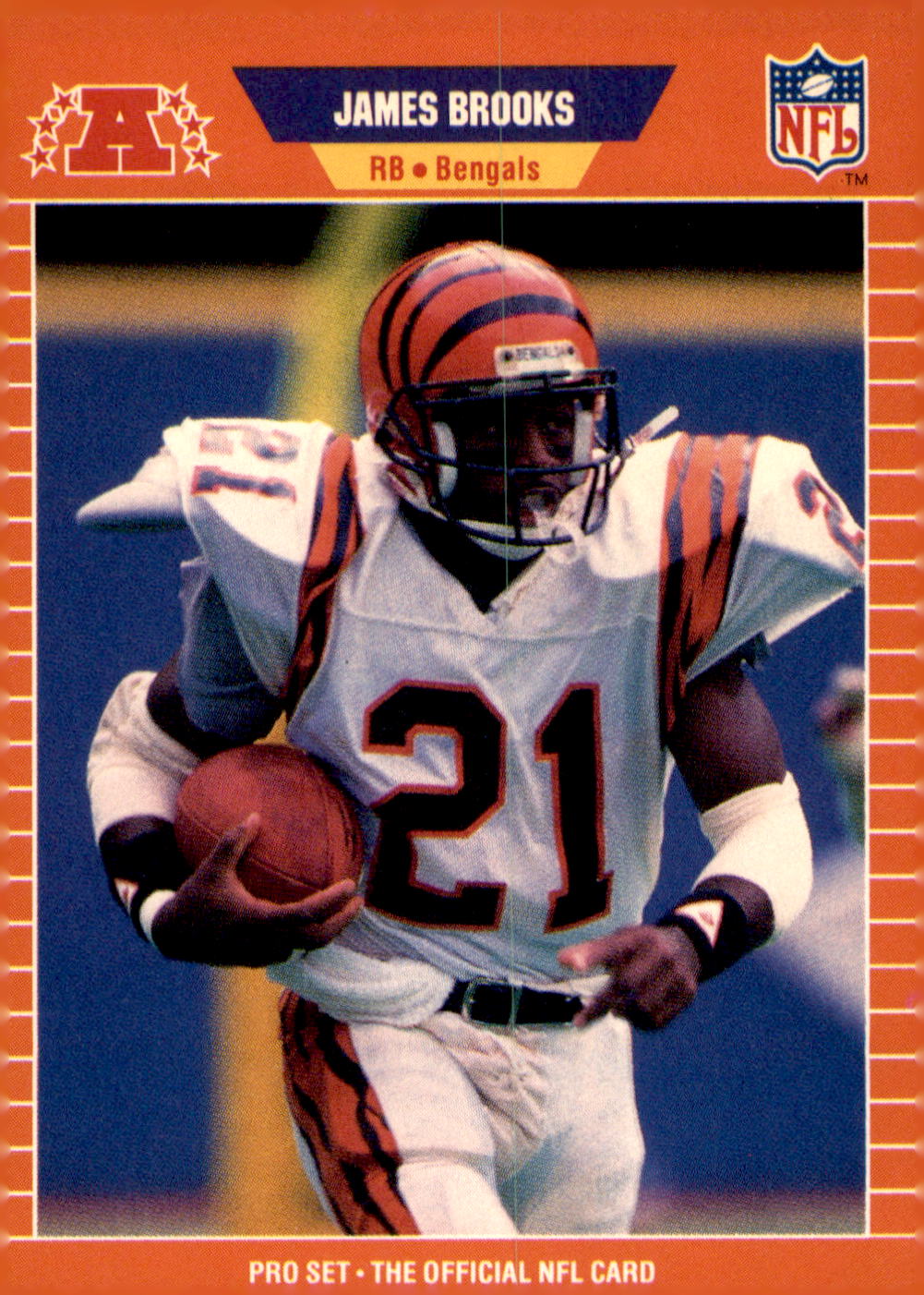 1989 Pro Set #55 James Brooks