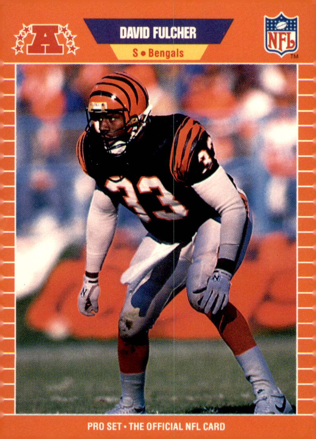 1989 Pro Set #59 David Fulcher