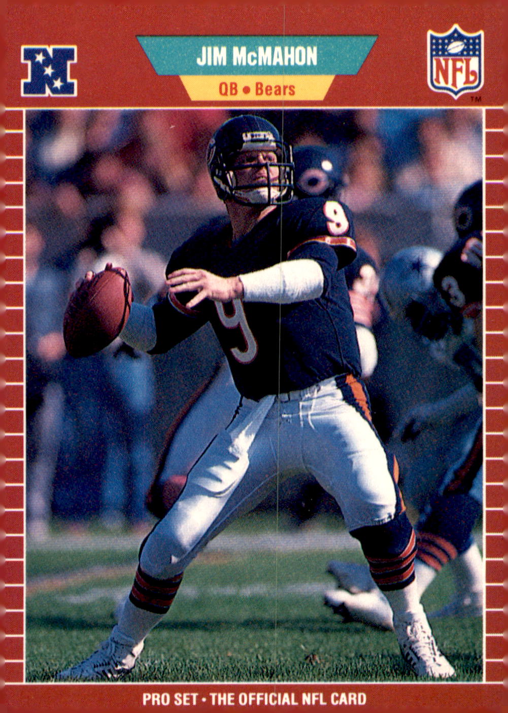 1989 Pro Set #44 Jim McMahon