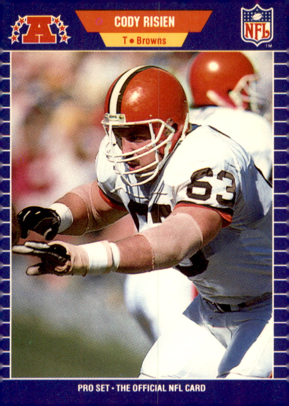 1989 Pro Set #83 Cody Risien