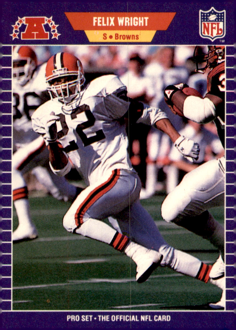 1989 Pro Set #85 Felix Wright