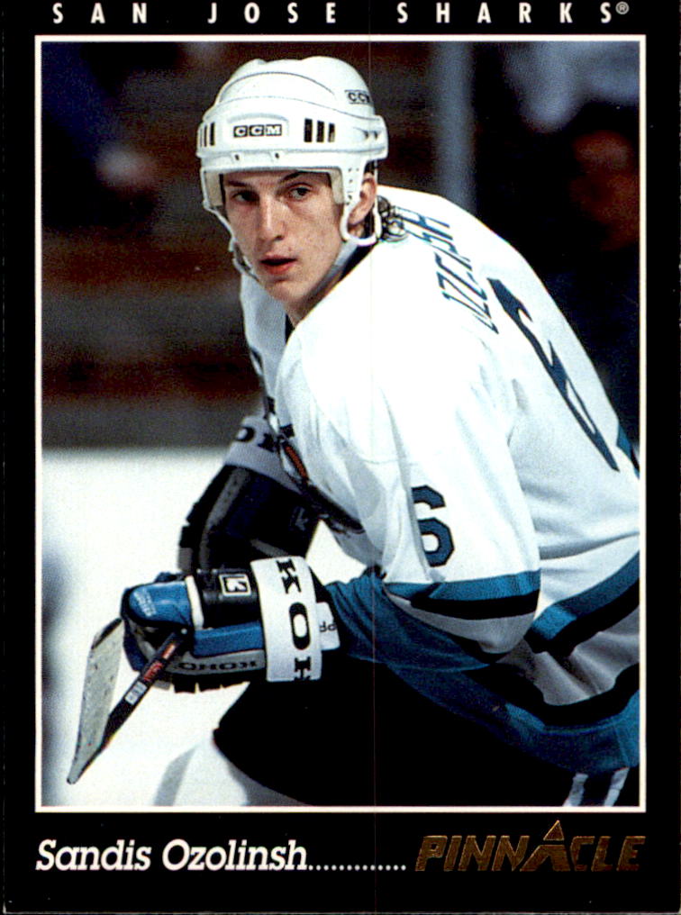 1993-94 Pinnacle  #142 Sandis Ozolinsh