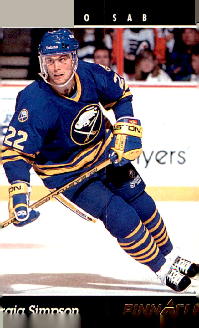 1993-94 Pinnacle  #396 Craig Simpson