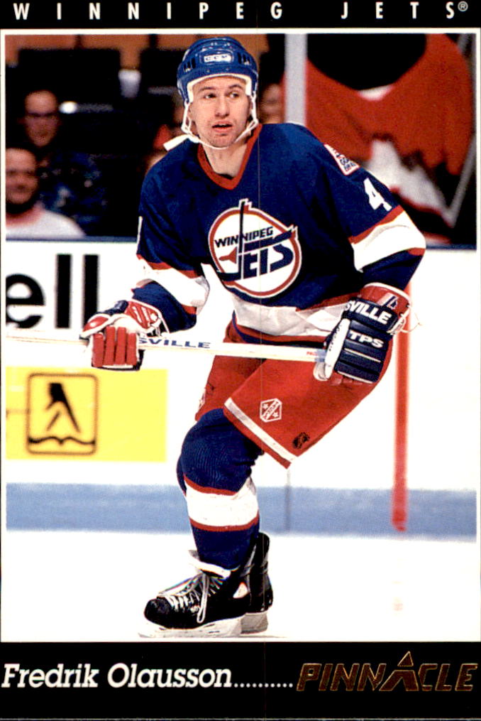 1993-94 Pinnacle  #392 Fredrik Olausson