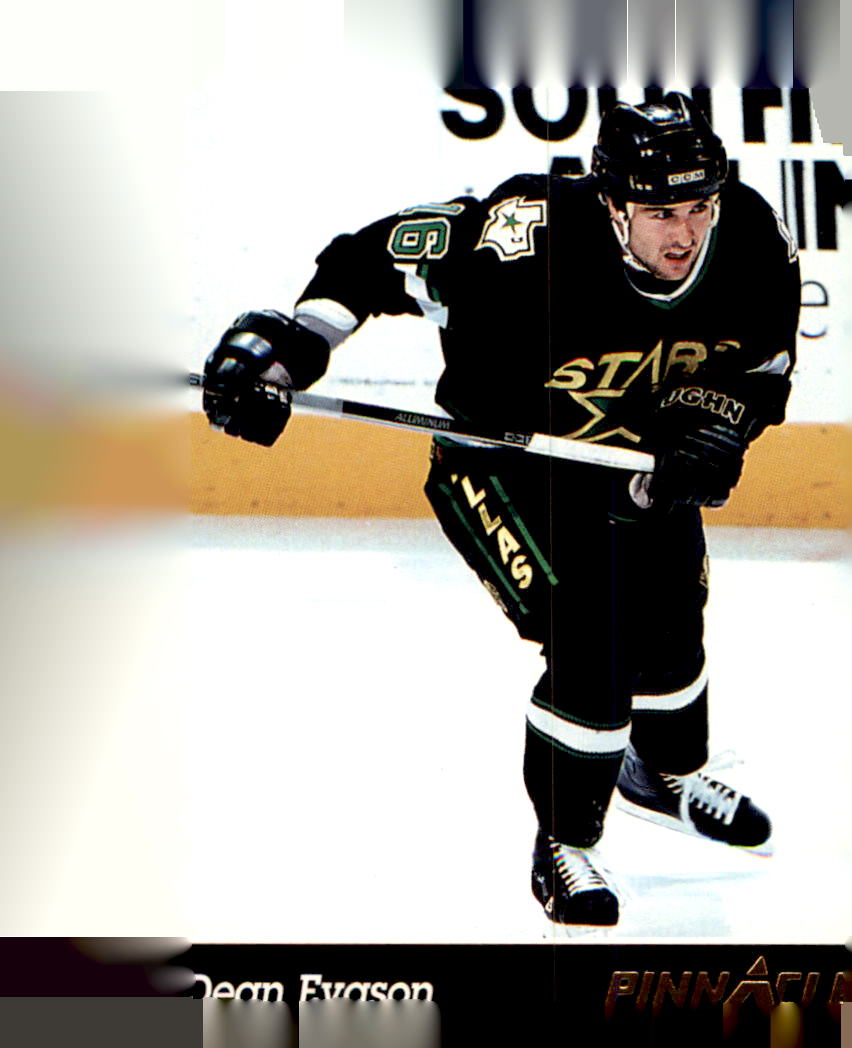 1993-94 Pinnacle #384 Dean Evason
