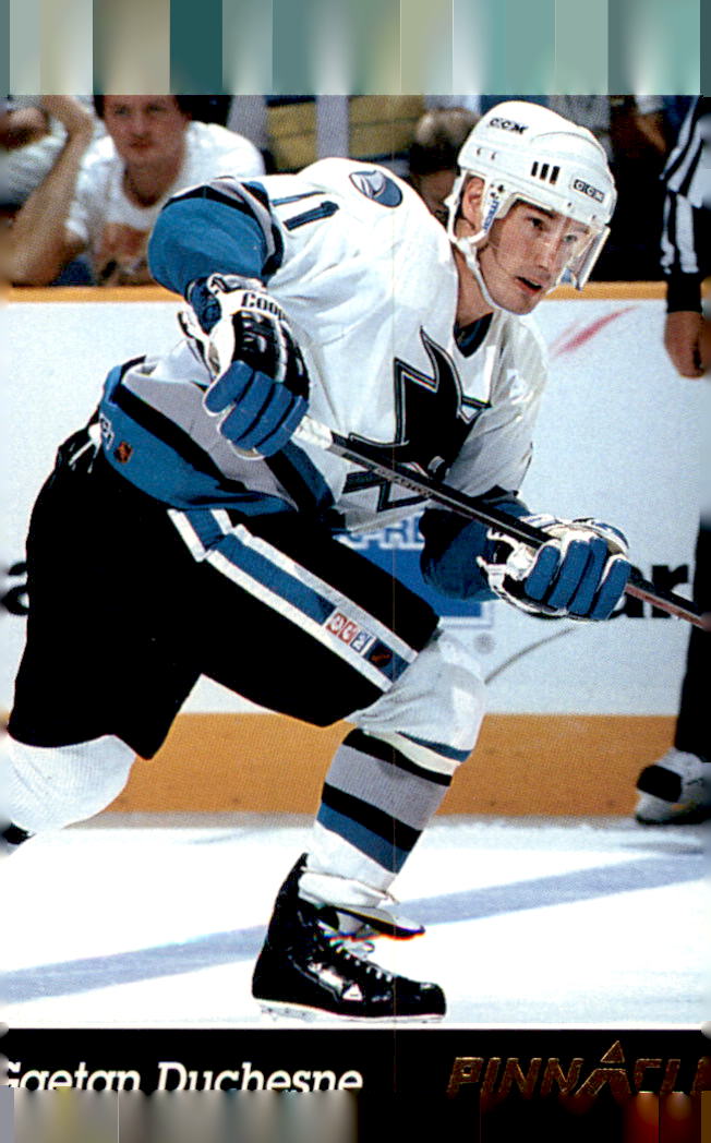 1993-94 Pinnacle  #377 Gaetan Duchesne
