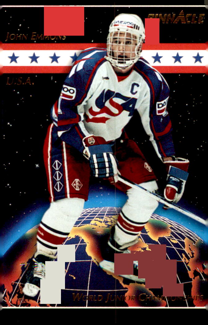 1993-94 Pinnacle #492 John Emmons