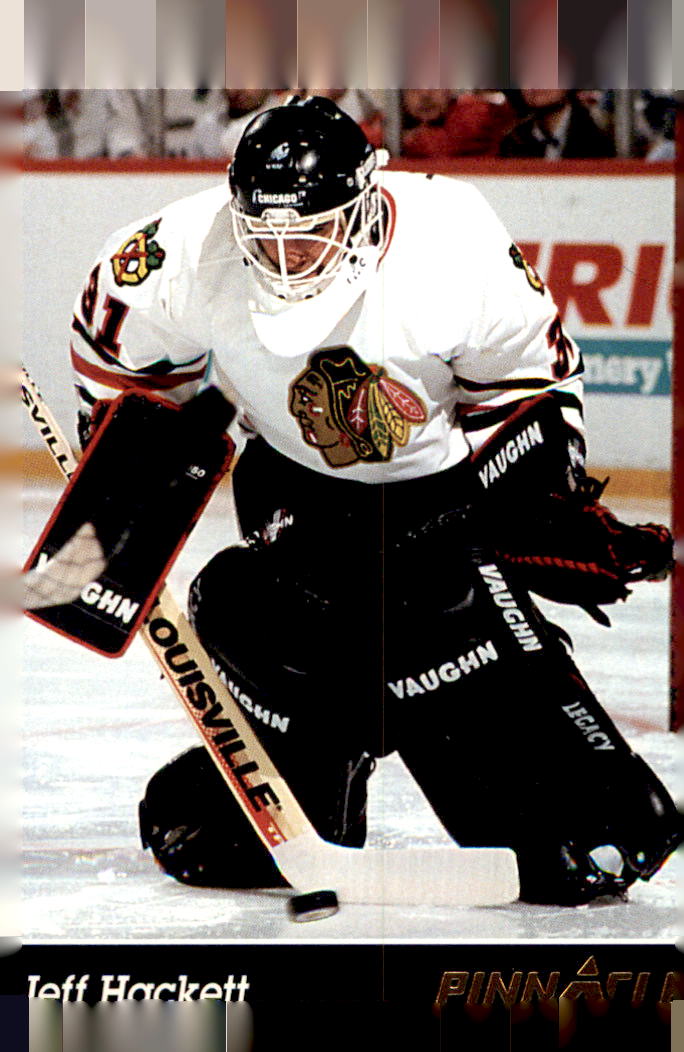 1993-94 Pinnacle  #373 Jeff Hackett
