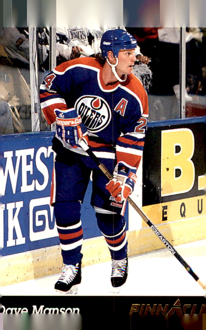 1993-94 Pinnacle  #363 Dave Manson