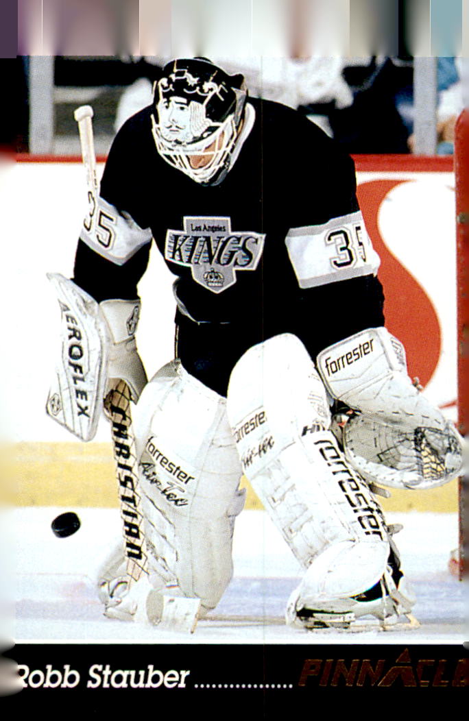 1993-94 Pinnacle  #338 Robb Stauber