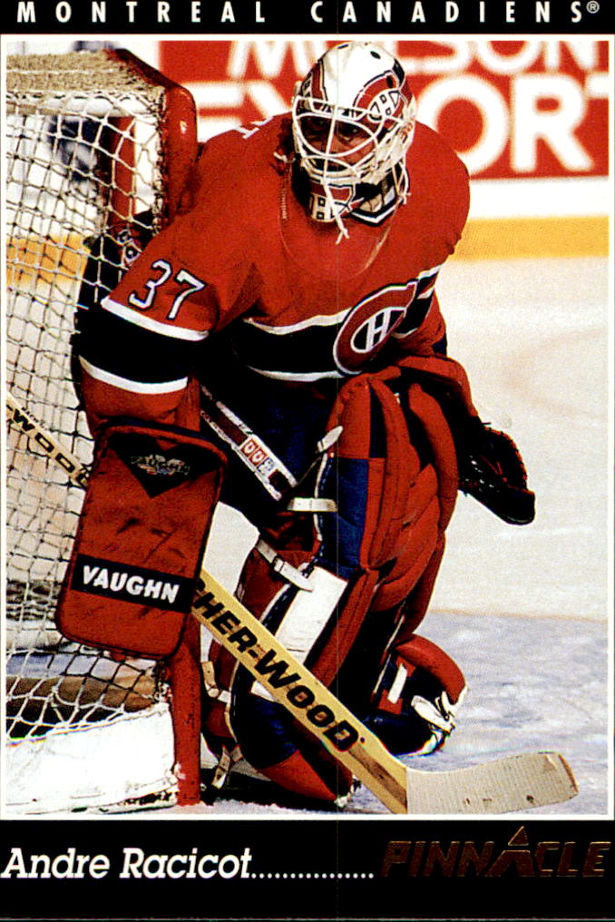 1993-94 Pinnacle  #332 Andre Racicot