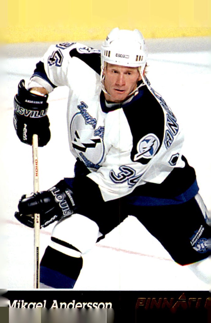 1993-94 Pinnacle #329 Mikael Andersson