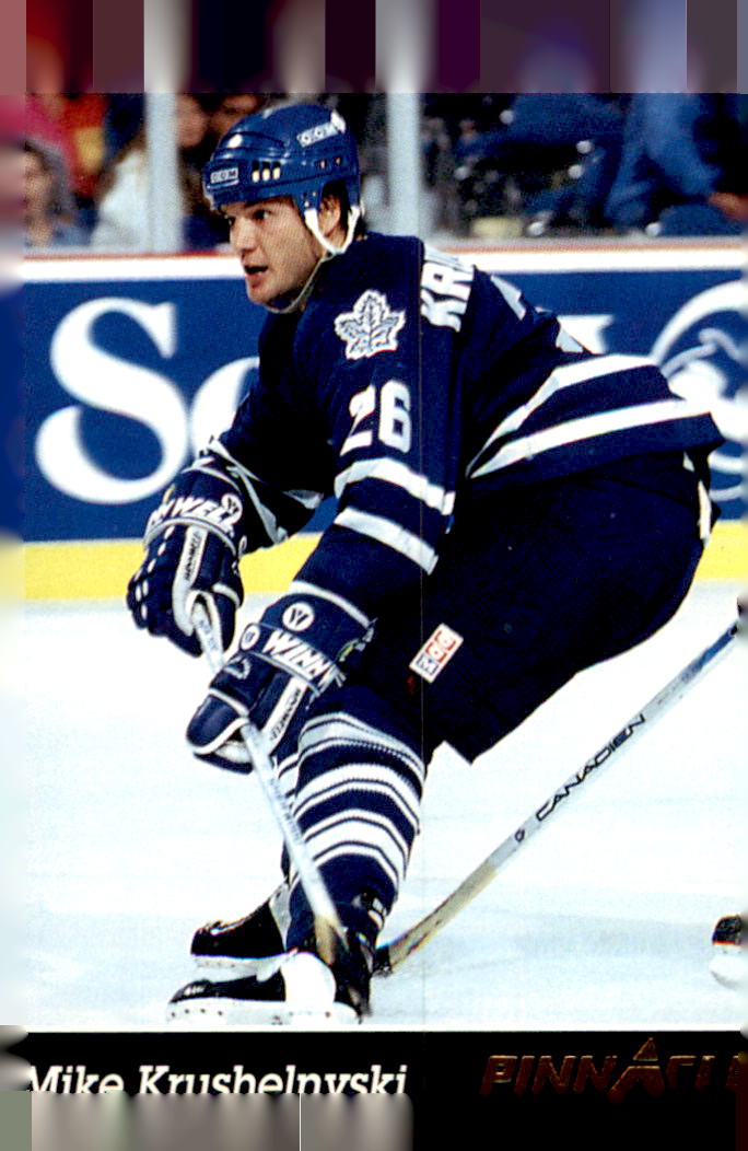 1993-94 Pinnacle  #328 Mike Krushelnyski