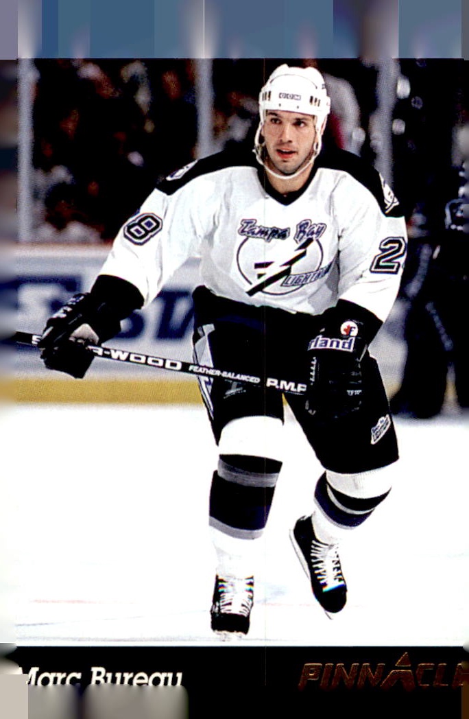 1993-94 Pinnacle  #321 Marc Bureau