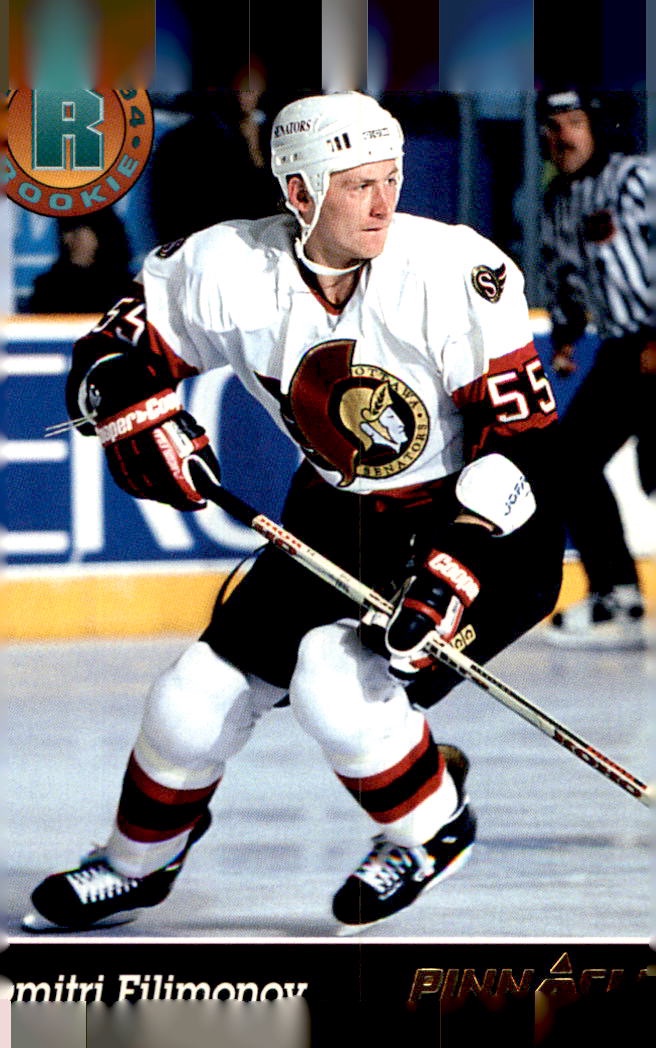 1993-94 Pinnacle #450 Dmitri Filimonov