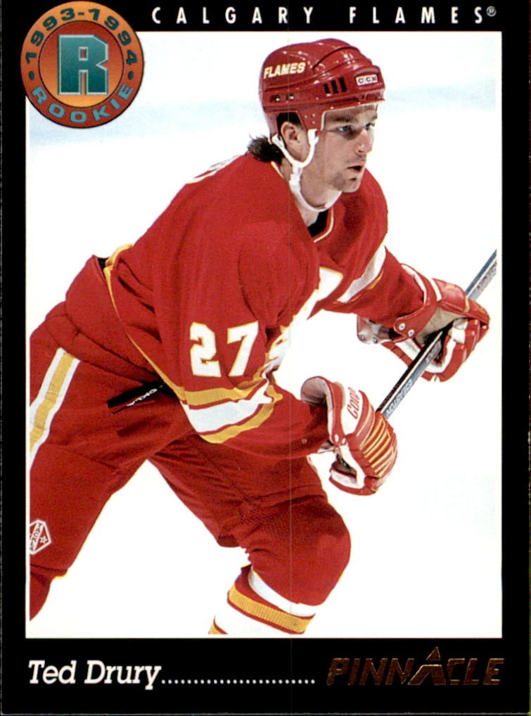 1993-94 Pinnacle  #447 Ted Drury
