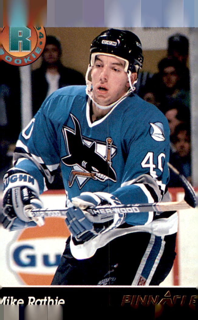 1993-94 Pinnacle  #442 Mike Rathje