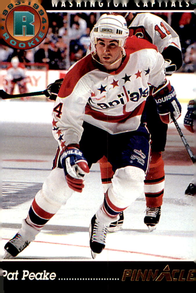 1993-94 Pinnacle  #436 Pat Peake