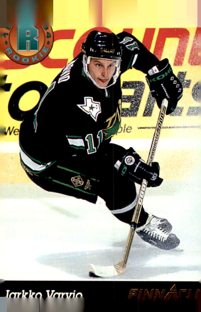 1993-94 Pinnacle  #430 Jarkko Varvio