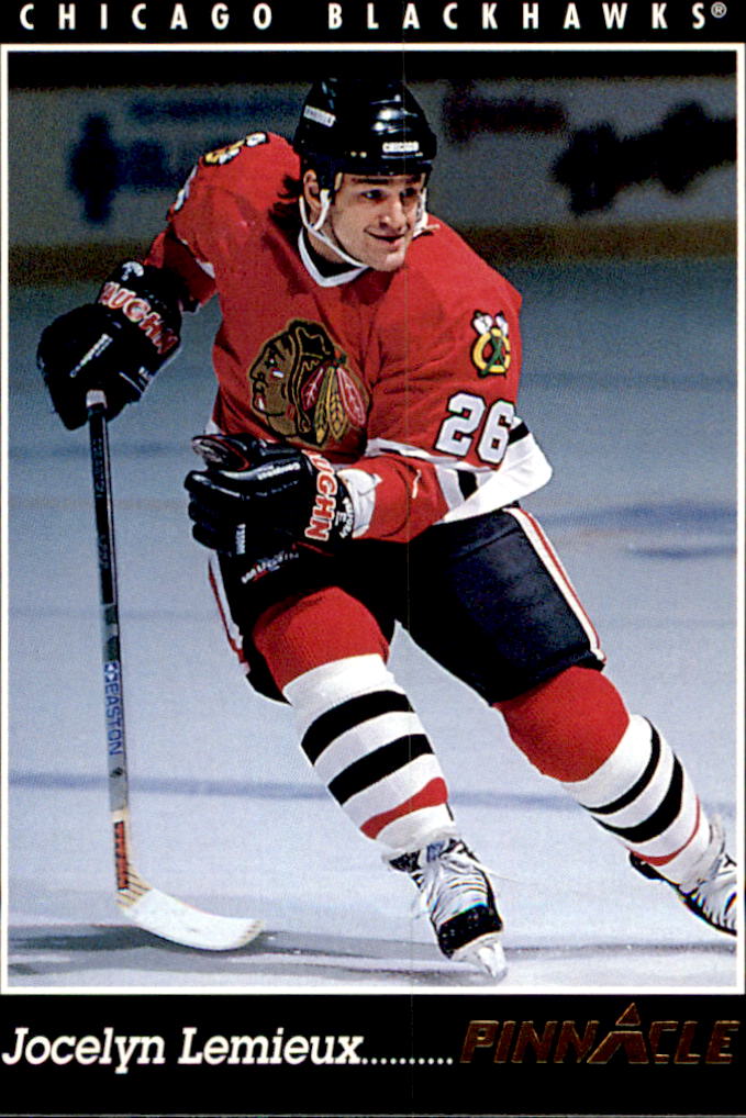 1993-94 Pinnacle  #302 Jocelyn Lemieux