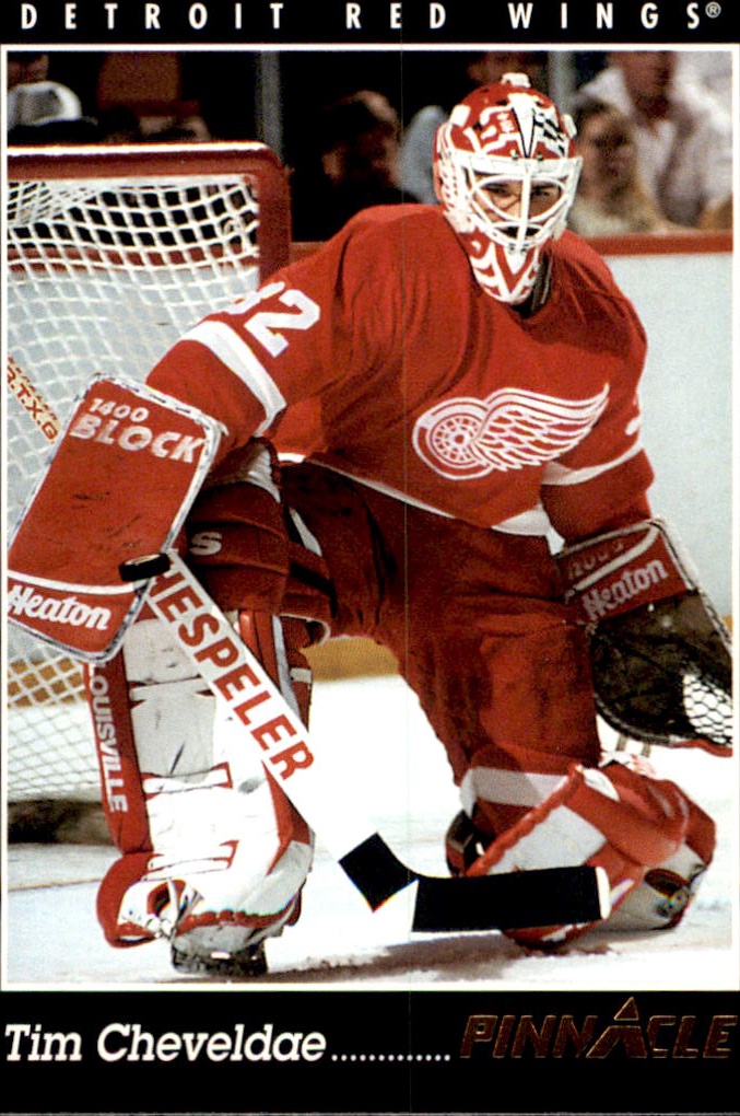 1993-94 Pinnacle  #282 Tim Cheveldae
