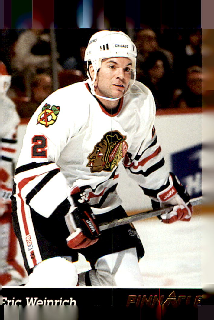 1993-94 Pinnacle  #281 Eric Weinrich