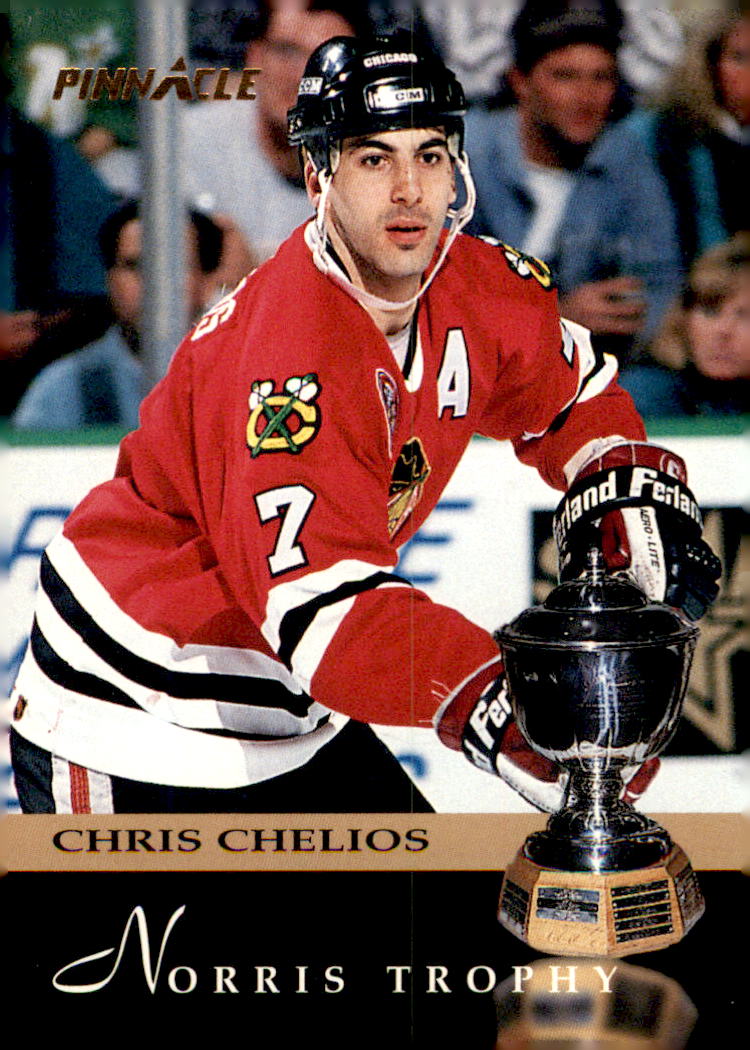 1993-94 Pinnacle  #223 Chris Chelios
