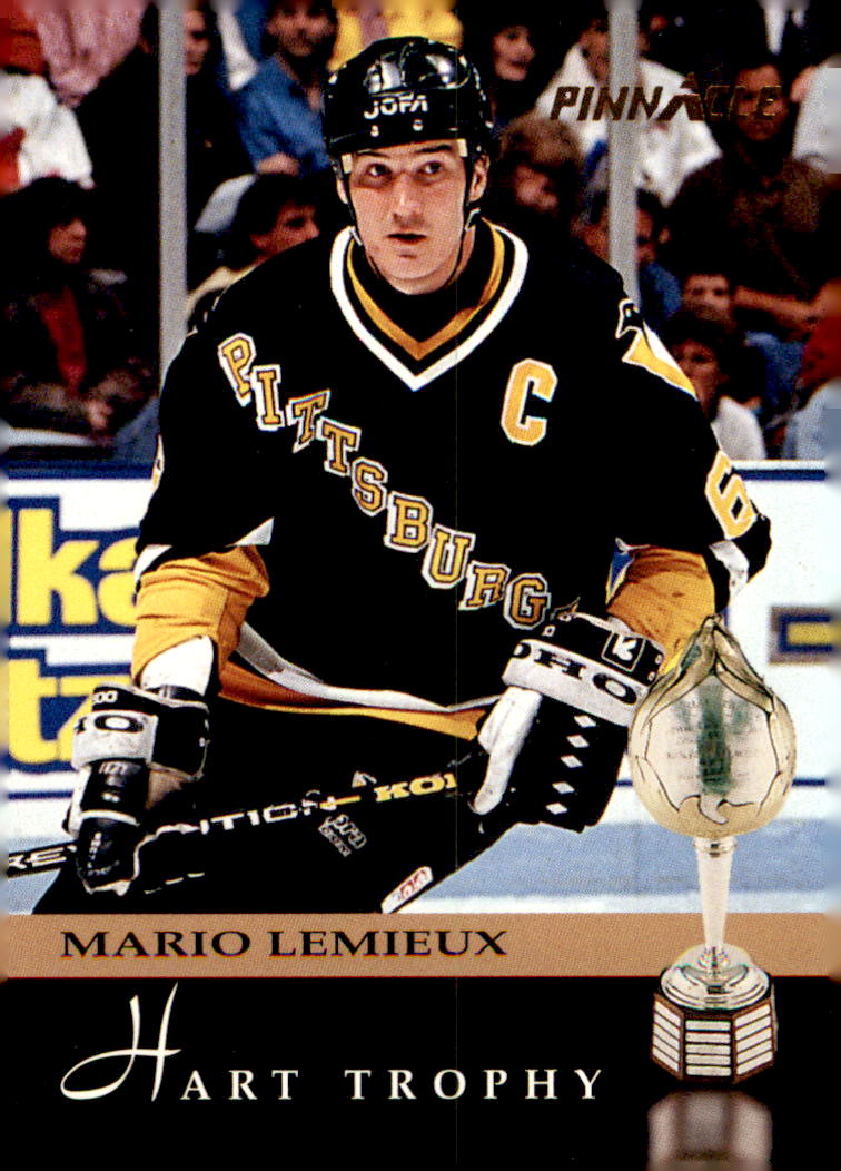 1993-94 Pinnacle  #221 Mario Lemieux
