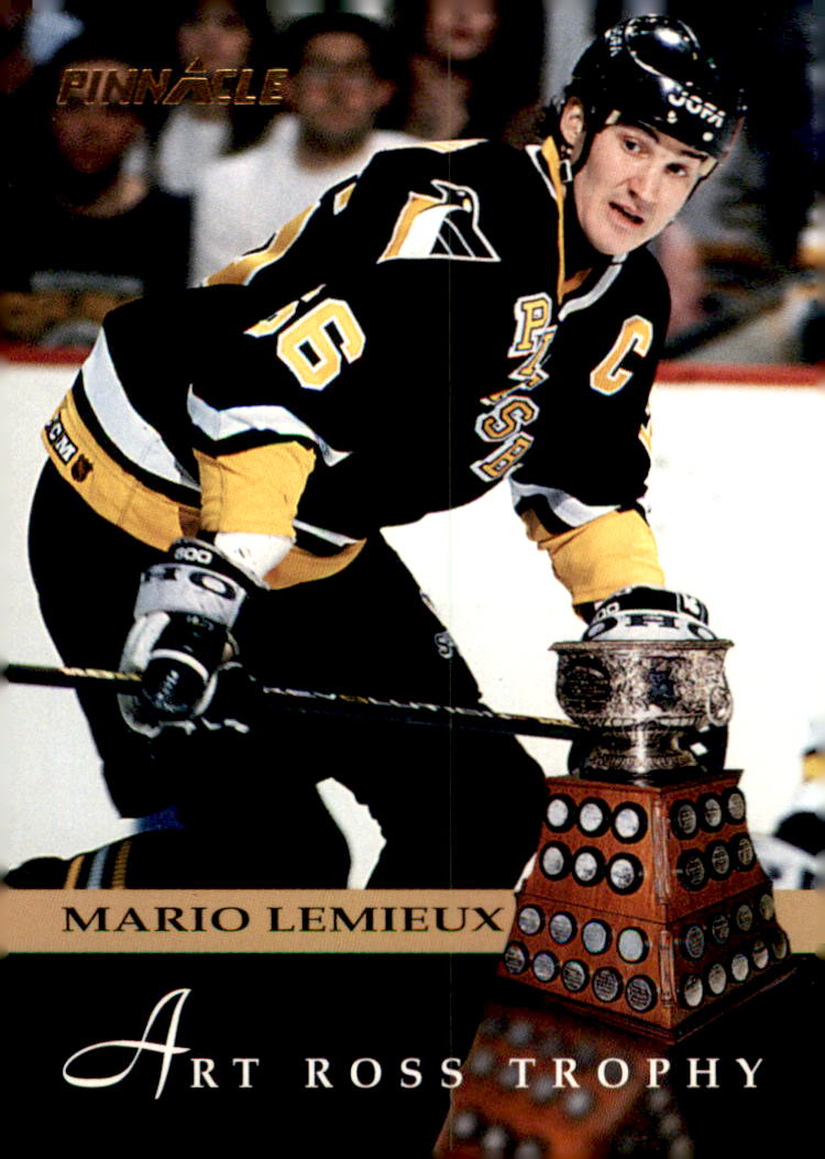1993-94 Pinnacle #230 Mario Lemieux