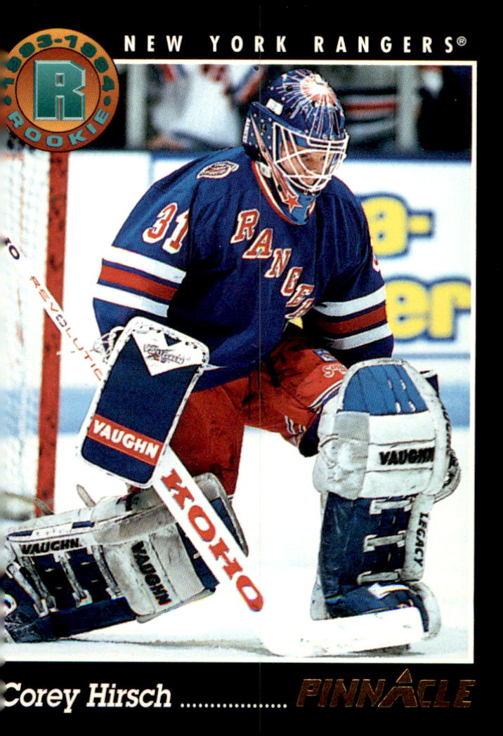 1993-94 Pinnacle #220 Corey Hirsch